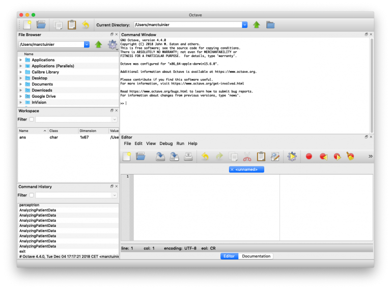 How to Install Octave GUI on OSX – Marc Tuinier